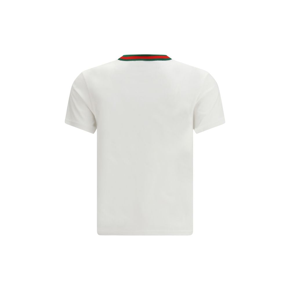 Gucci White Cotton T-Shirt