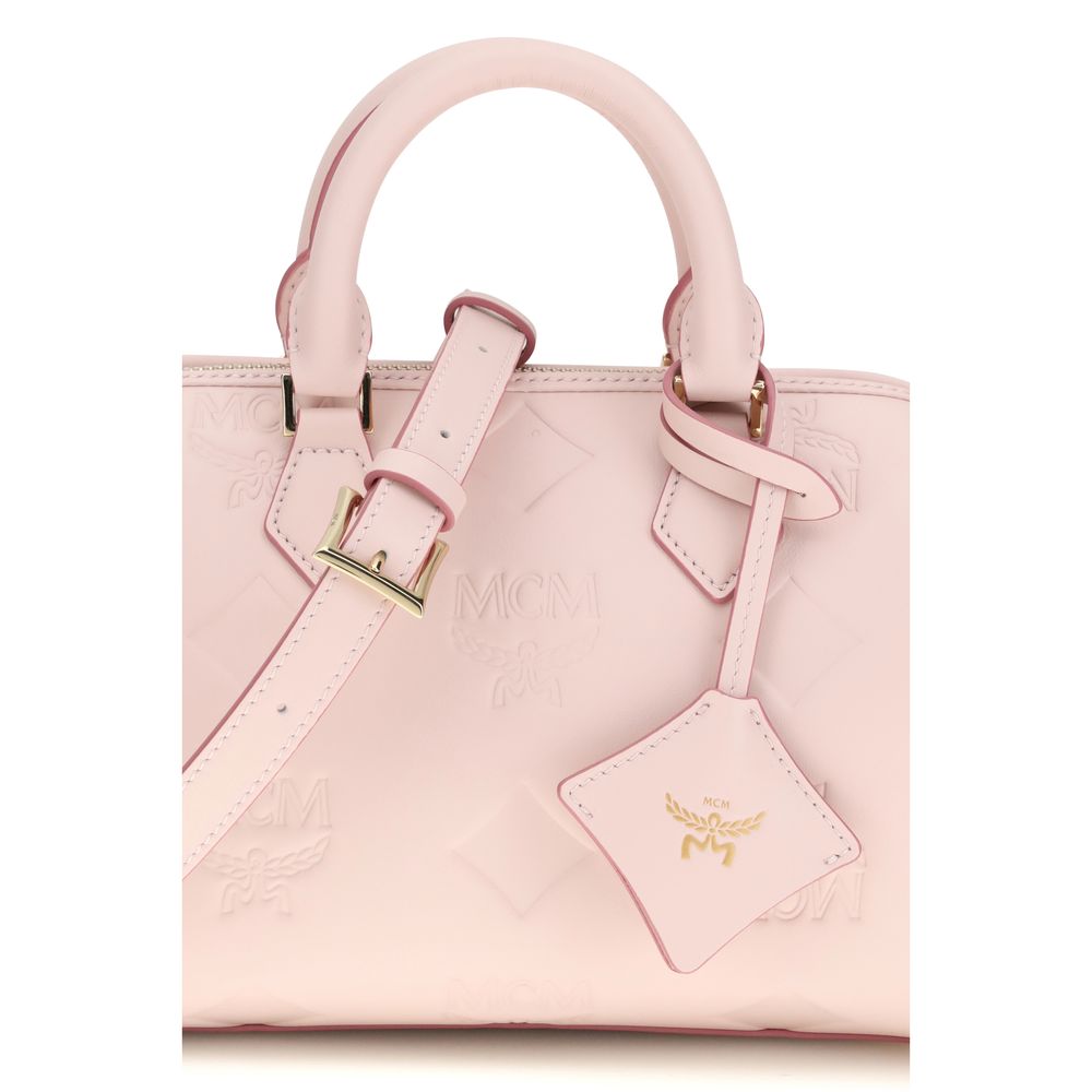 MCM Multicolor Calf Leather Bos Taurus Handbag