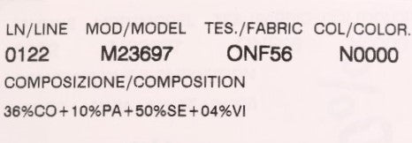 فستان شيميز من الحرير والدانتيل الأسود من دولتشي آند غابانا