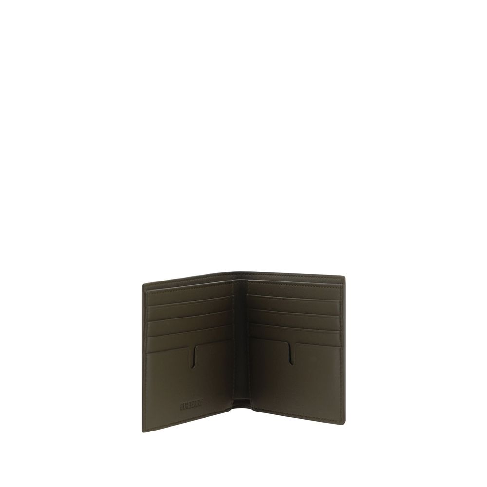 محفظة بربري بوس توروس من جلد العجل باللون البيج