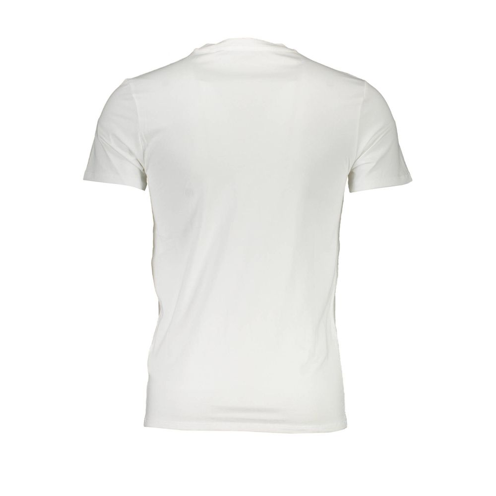 Guess Jeans Bianco Cotton Men T-Shirt