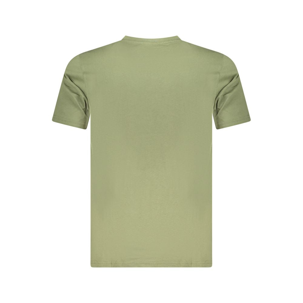 Cavalli Class Verde Cotton Men T-Shirt