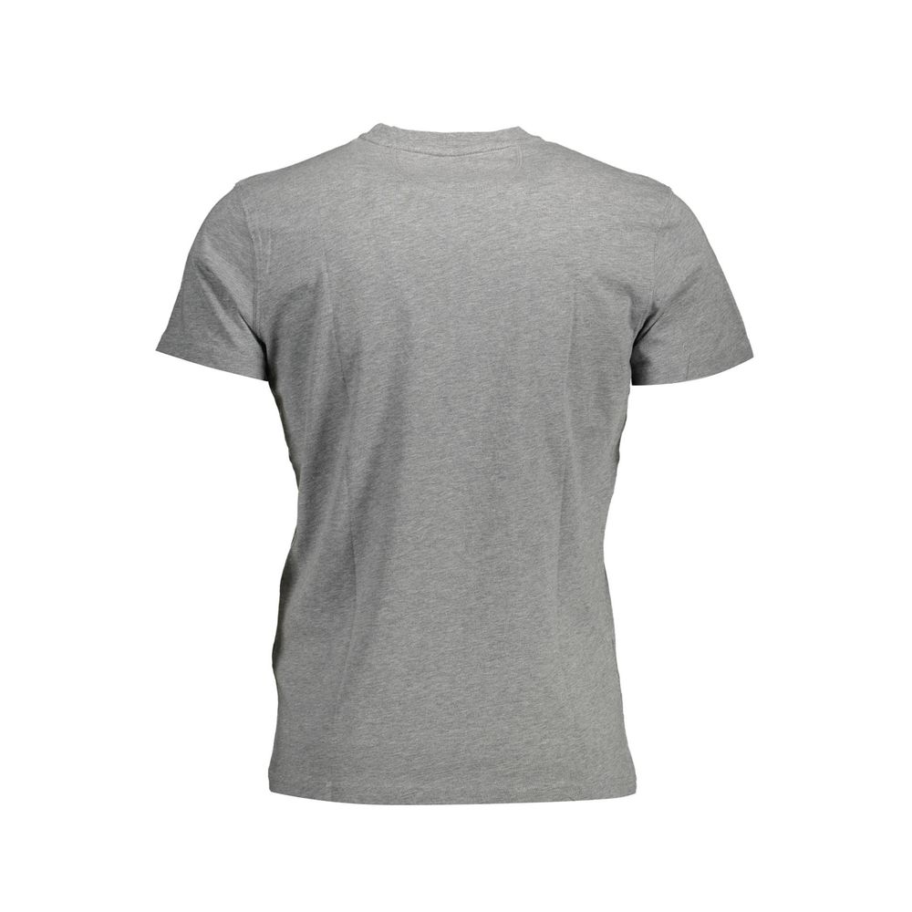 La Martina Grigio Cotton Men T-Shirt