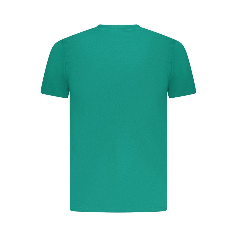 Cavalli Class Verde Cotton Men T-Shirt