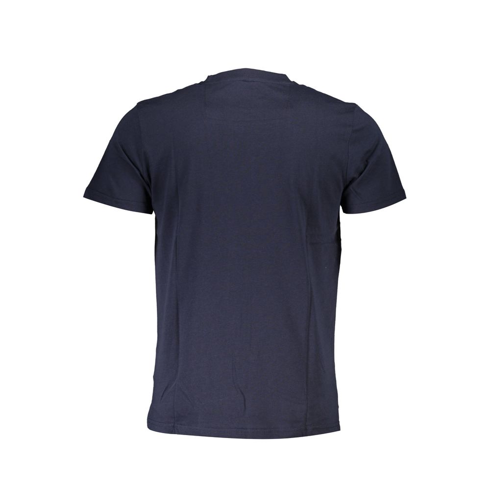 Cavalli Class Blu Cotton Men T-Shirt