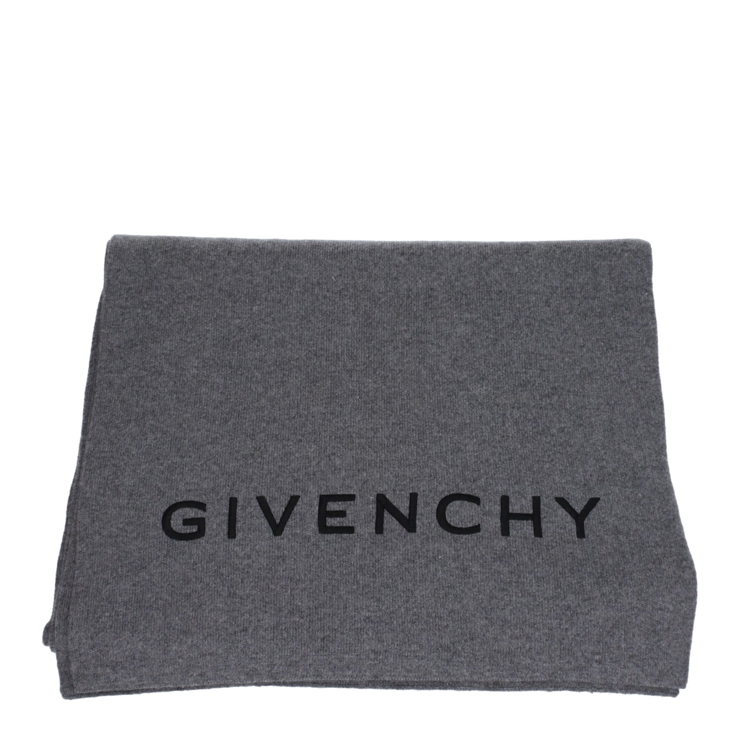 Givenchy Gray Wool Scarf