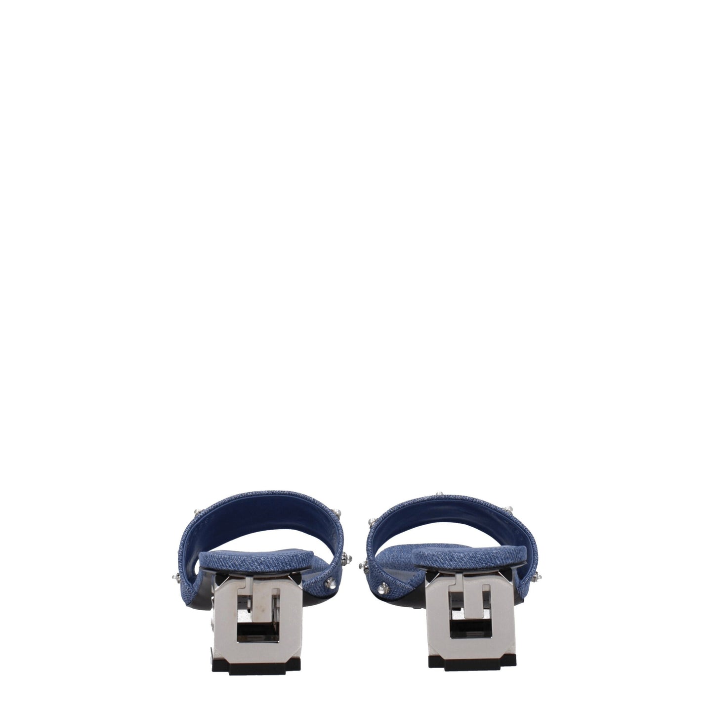 Givenchy Blue Fabric Sandals