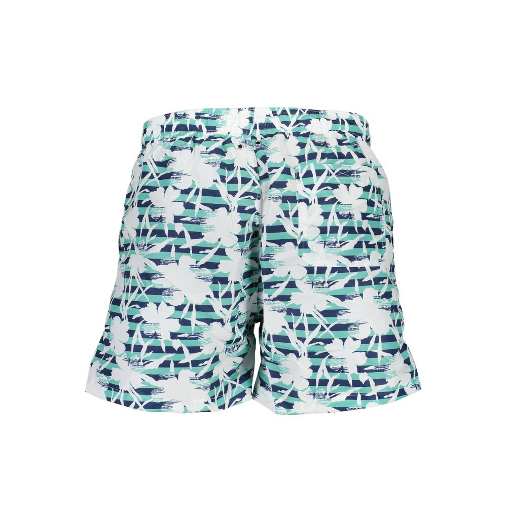 Gant Verde Polyester Men Swim Trunk
