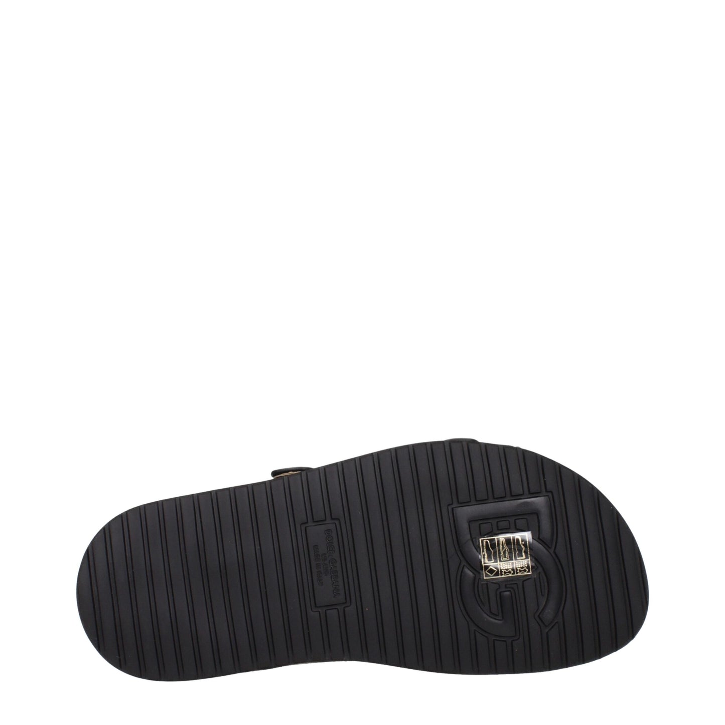 Dolce & Gabbana Beige Velvet Slippers