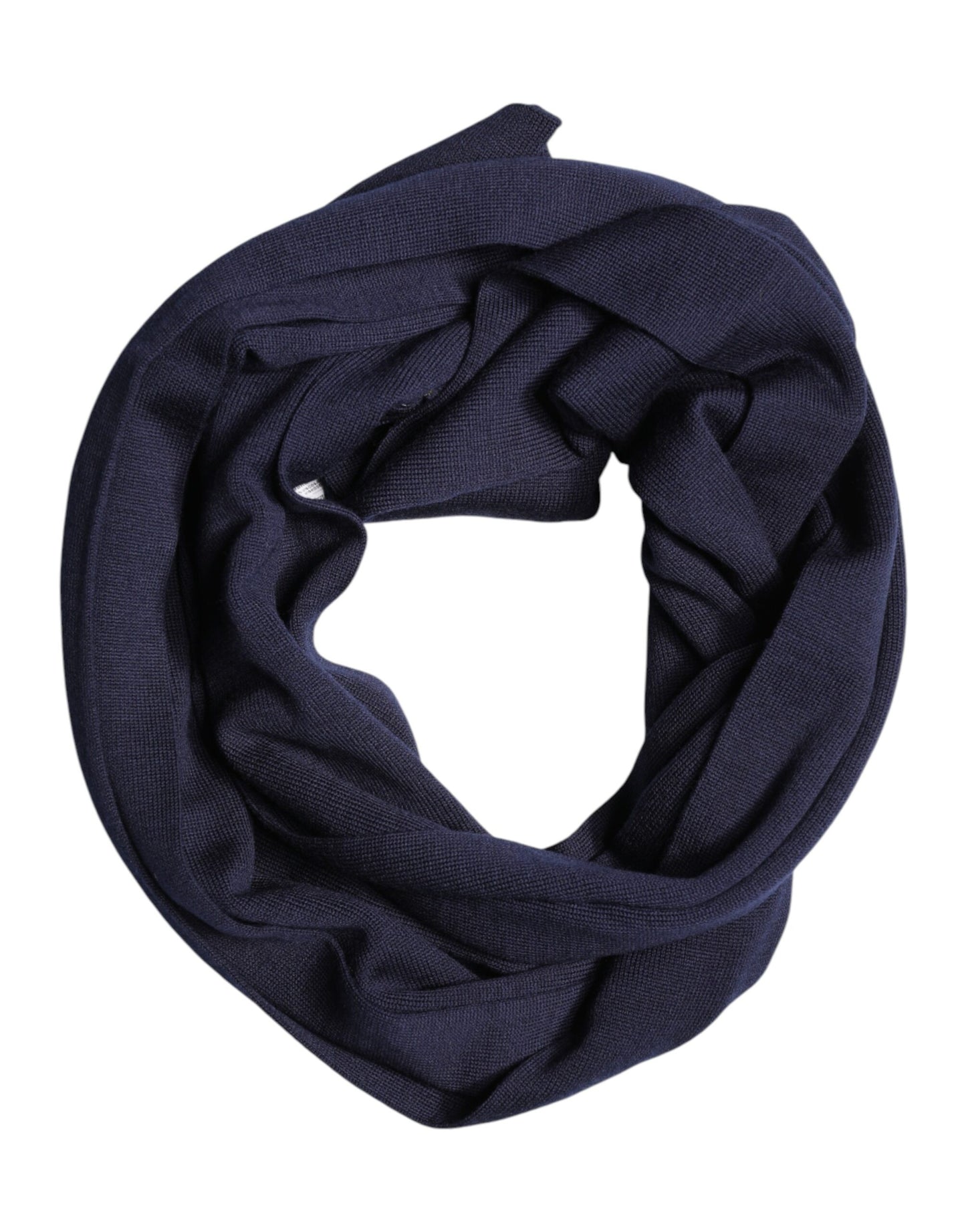 Dolce & Gabbana Blue Wool DG Loves London Neck Wrap Scarf