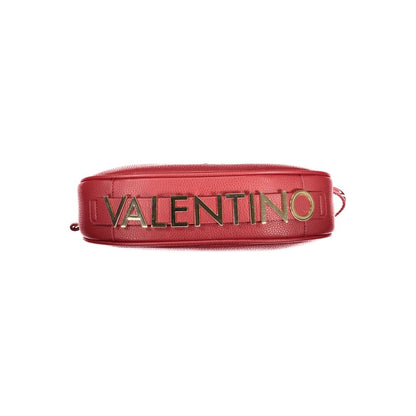 Mario Valentino Rosso Polyurethane Woman Shoulder Bag