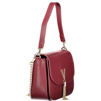Mario Valentino Rosso Polyurethane Women Handbag