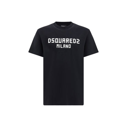 Dsquared² Black Cotton T-Shirt