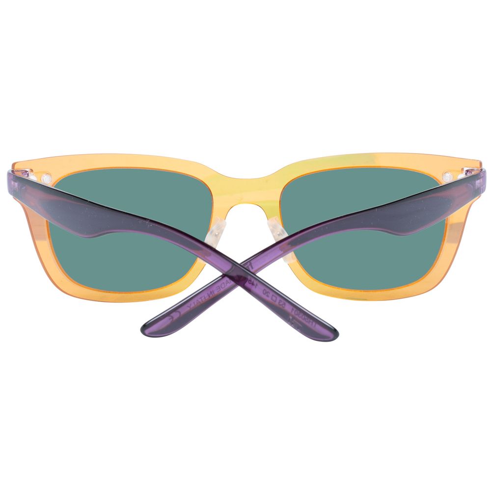 TRY COVER CHANGE Orange Plastic Sunglasses