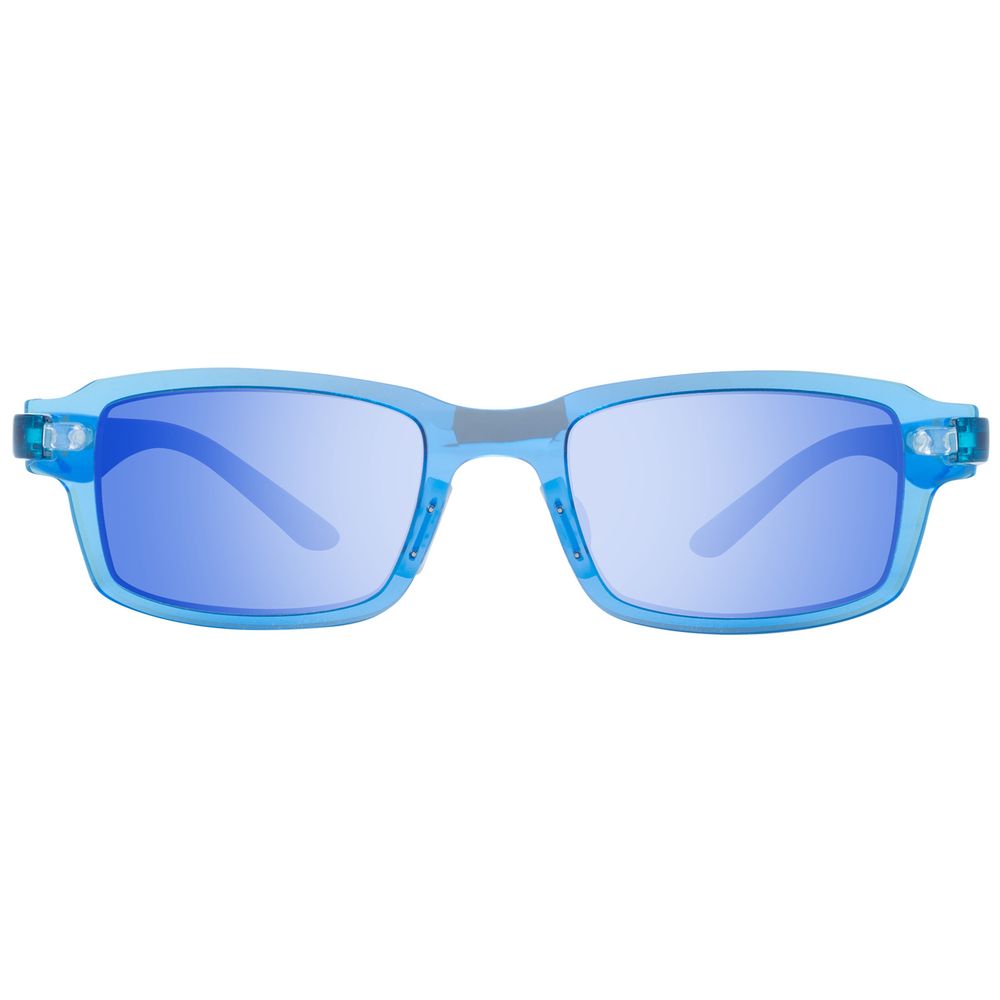 TRY COVER CHANGE Blue Plastic Sunglasses