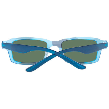 TRY COVER CHANGE Blue Plastic Sunglasses