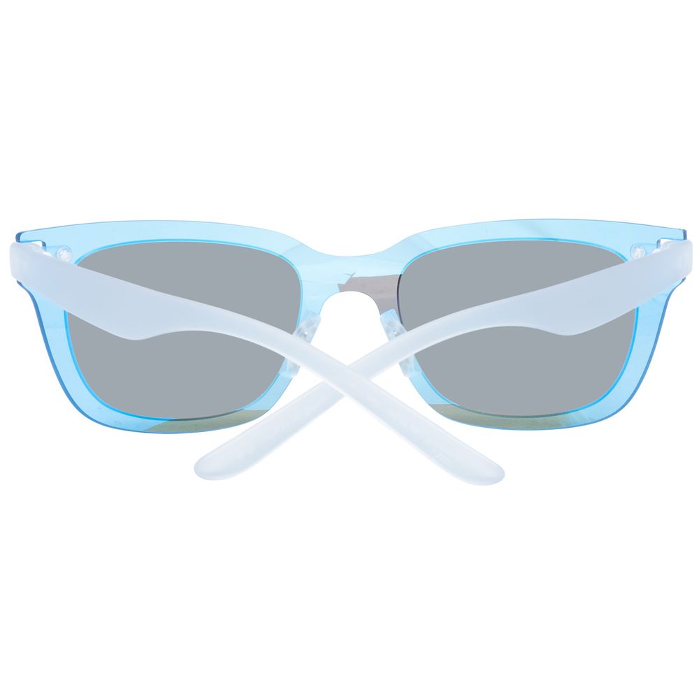 TRY COVER CHANGE Blue Plastic Sunglasses
