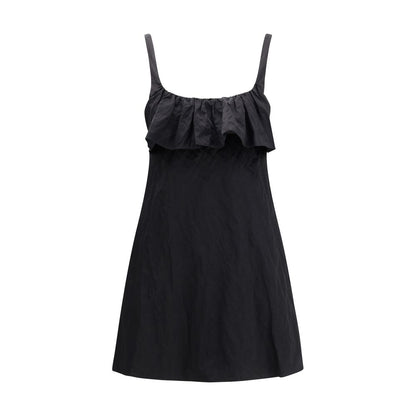 Chloé Black Cotton Casual Dress