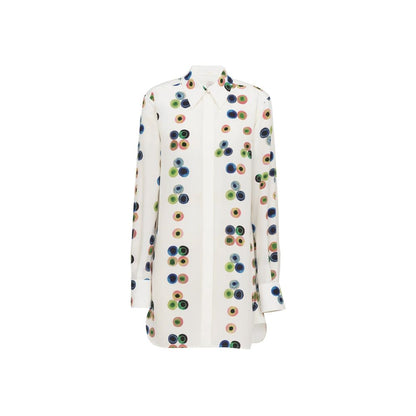 Chloé White Silk Casual Dress