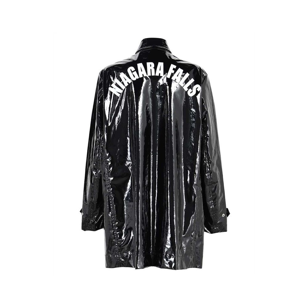 Dsquared² Black Polyethylene Coat