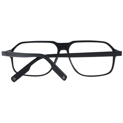 Ermenegildo Zegna Black Plastic Glasses (Frames)