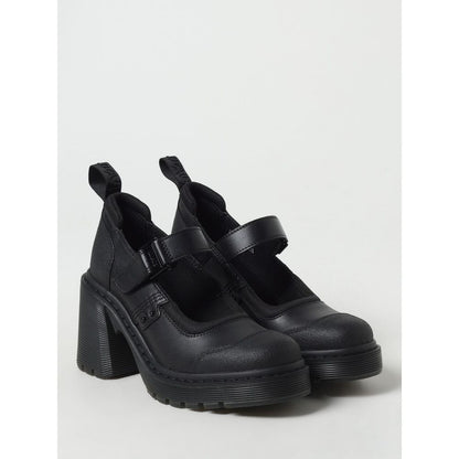 Dr. Martens Black Leather Platform Pumps