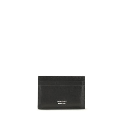 Tom Ford Black Calf Leather Bos Taurus Wallet