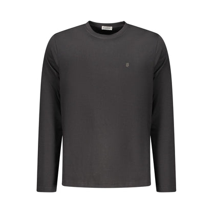 Coveri Moving "Black Cotton Men's T-Shirt"