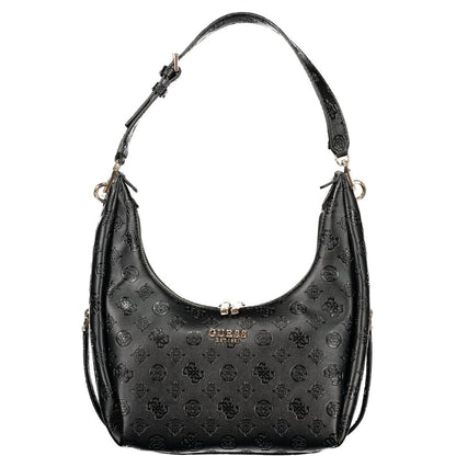 Guess Jeans Black Polyurethane Women's Handbag