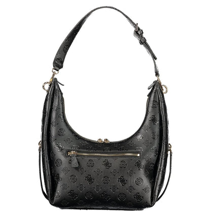 Guess Jeans Black Polyurethane Women's Handbag