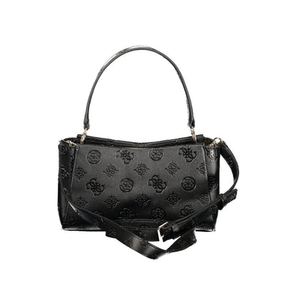 Guess Jeans Black Polyurethane Women's Handbag