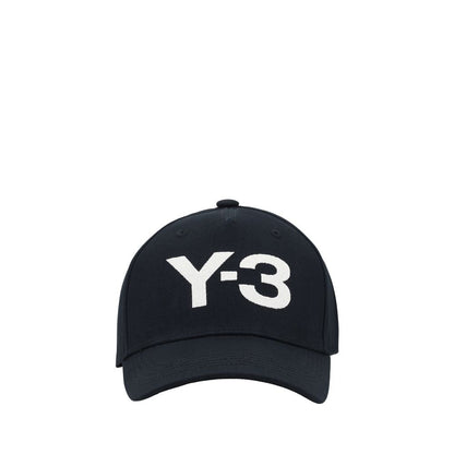 Y-3 Black Cotton Cap (Baseball Hat)