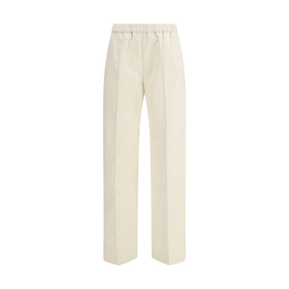 Fabiana Filippi Beige Cotton Casual Pants
