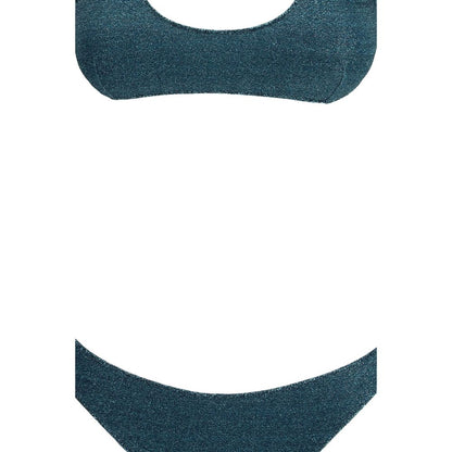 Oséree Blue Polyamide One-Piece Swimsuit