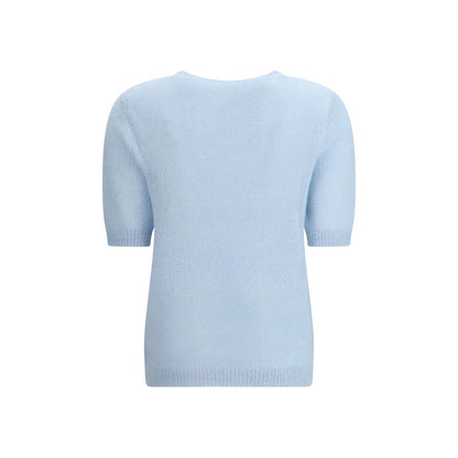 Fabiana Filippi Blue Polyester Sweatshirt