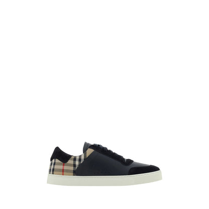 Burberry Multicolor Calf Leather Bos Taurus Low Top Sneakers