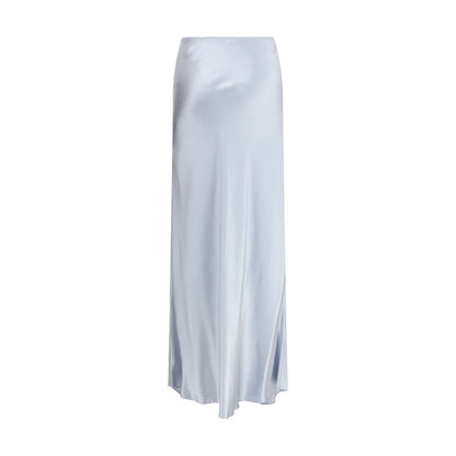Fabiana Filippi Blue Viscose Long Skirt