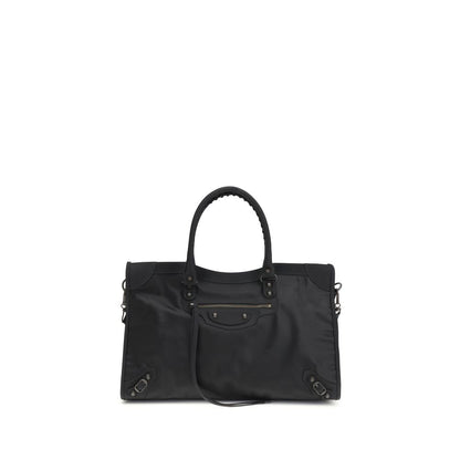 Balenciaga Black Polyamide Handbag
