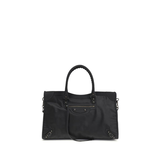 Balenciaga Black Polyamide Handbag
