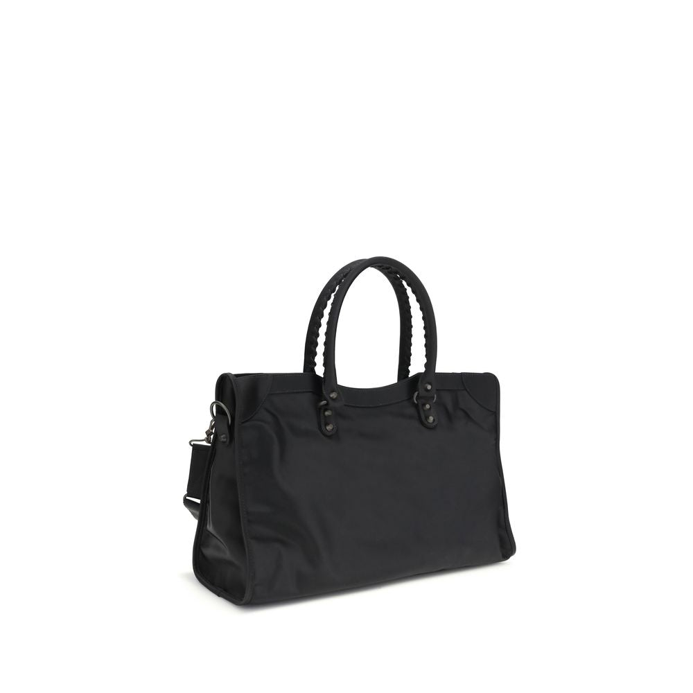 Balenciaga Black Polyamide Handbag