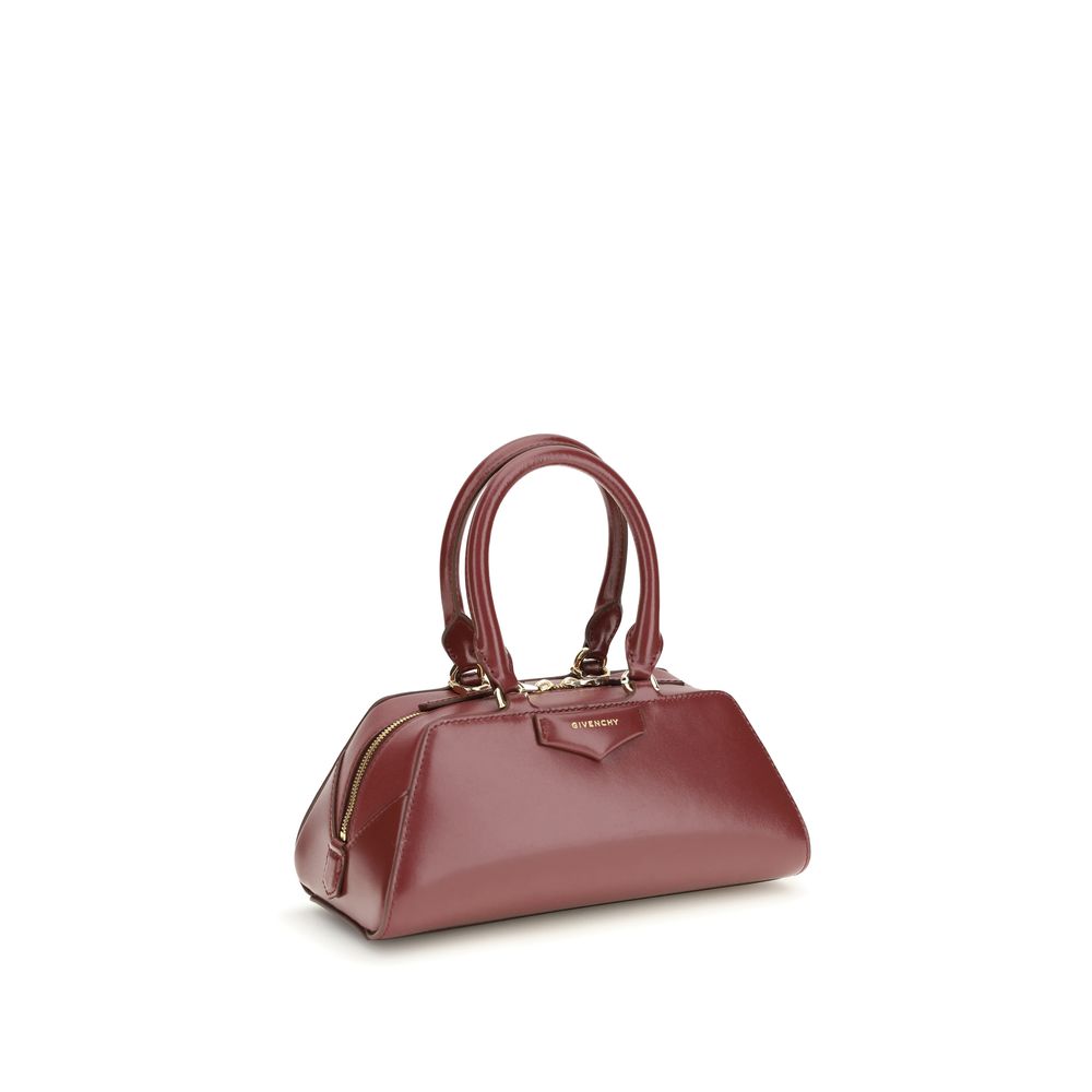 Givenchy Bordeaux Calf Leather Bos Taurus Handbag