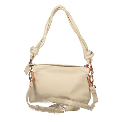 Mario Valentino Beige Polyurethane Women Handbag