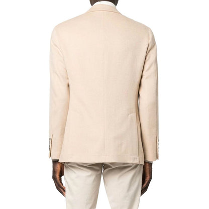 Brunello Cucinelli Beige Wool Coat