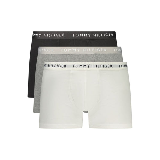 Tommy Hilfiger Grey Cotton Men's Boxer Short