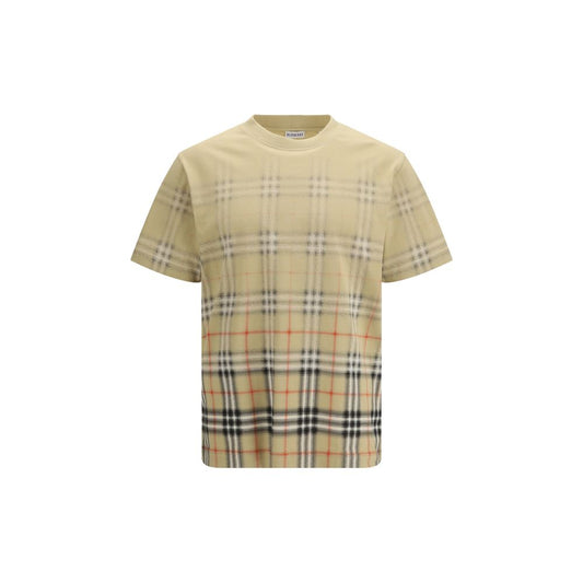 Burberry Beige Cotton T-Shirt