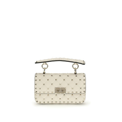 Valentino Garavani Beige Calf Leather Bos Taurus Handbag