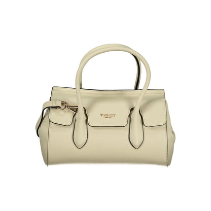 Twinset Beige Polyurethane Women Tote