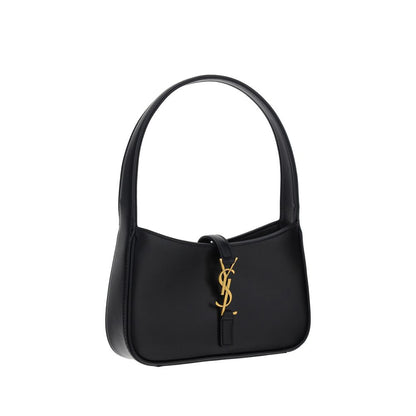 Saint Laurent Black Calf Leather Bos Taurus Shoulder Bag