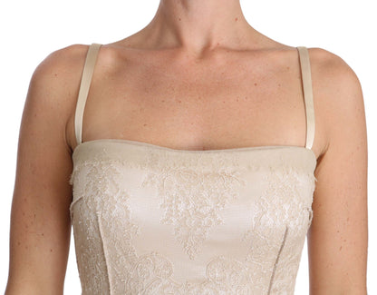 فستان دولتشي آند غابانا بيج دانتيل بأشرطة رفيعة