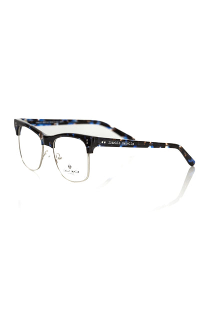 Frankie Morello Blue Metallic Men Frame